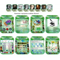Комплект стендів для кабінету біології
