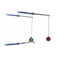 Куля з кільцем для демонстрації теплового розширення твердого тіла