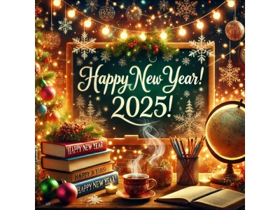 Привітання з Різдвом Христовим та Новим 2025 Роком